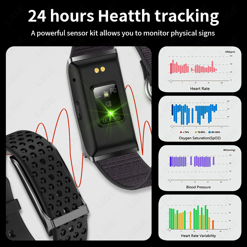 LIGE 100+ Sport Fitness Tracke - Smartwatches recension och pris
