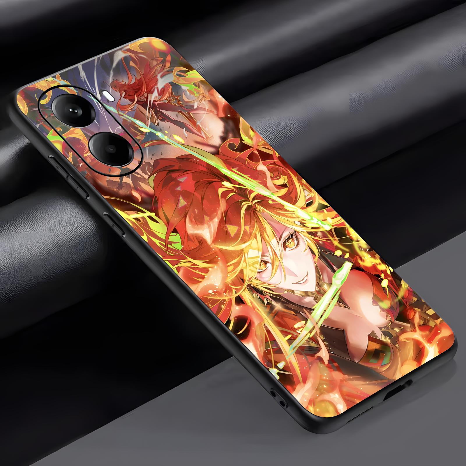 genshin impact Mavuika  Phone  - Tablets recension och pris