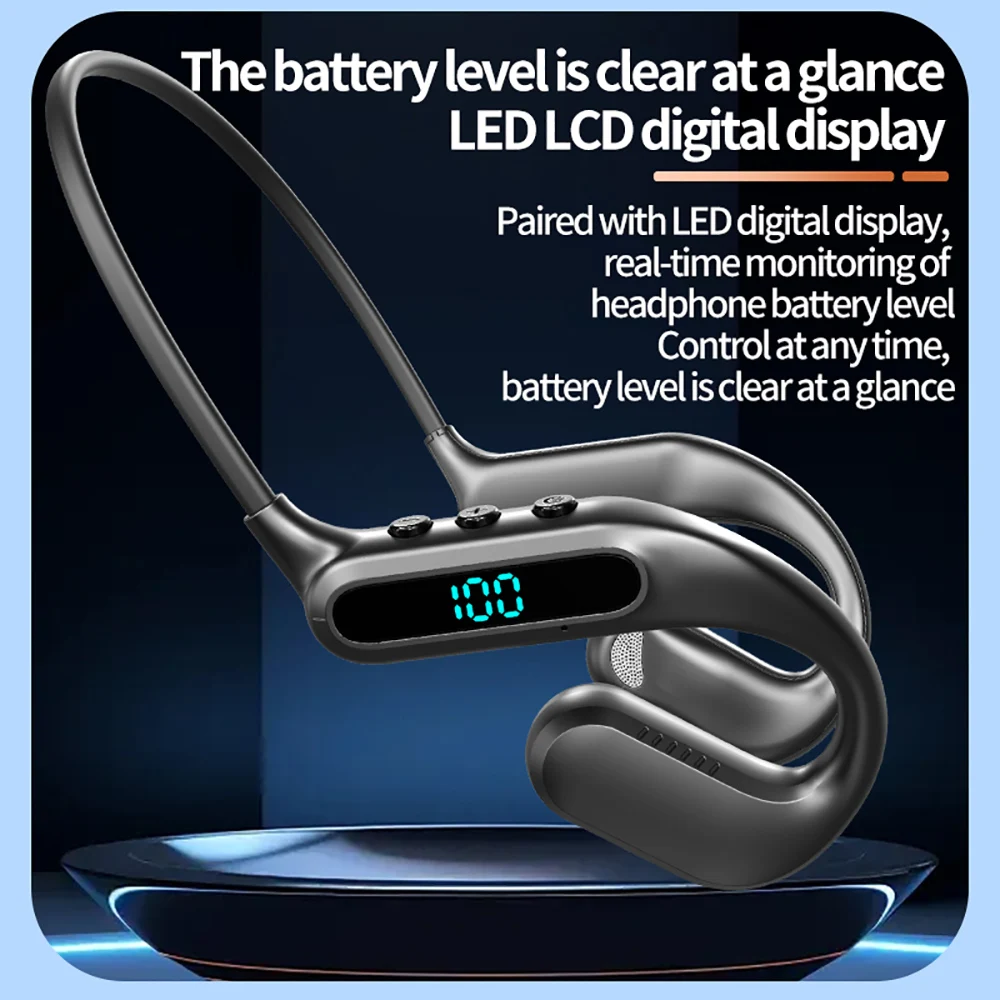 KEBIDUMEI Bluetooth 6.0 Air Co - Open Ear Air Conduction Headphones recension och pris