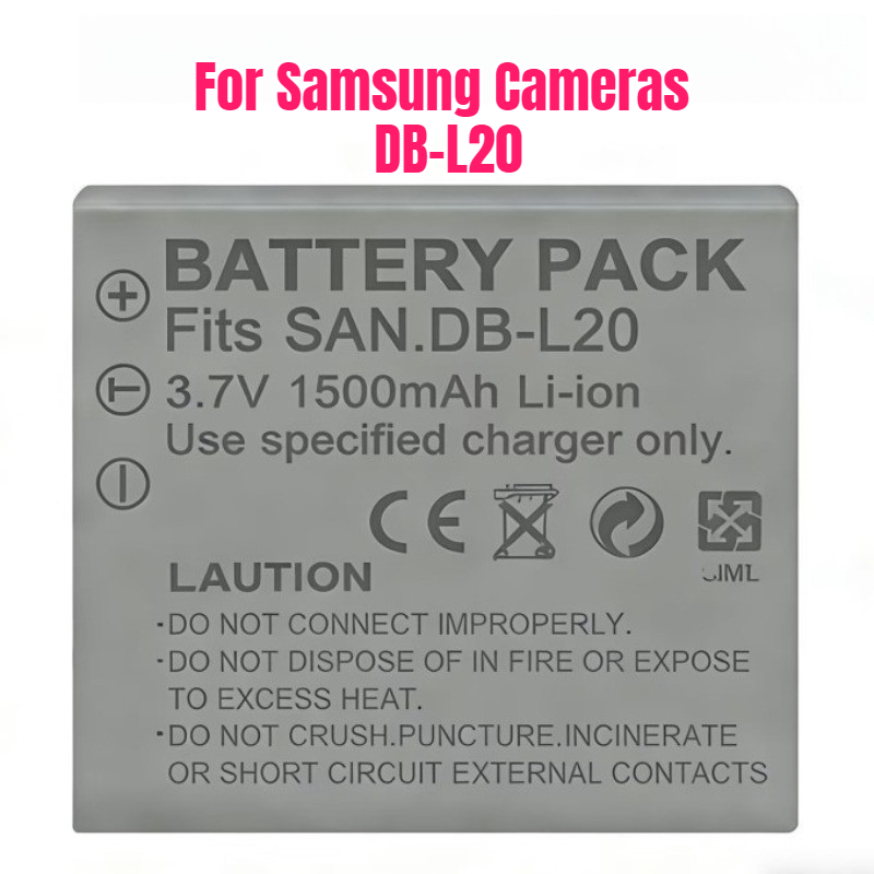 3.7V 1500mah DB-L20 Battery fo - Drones recension och pris