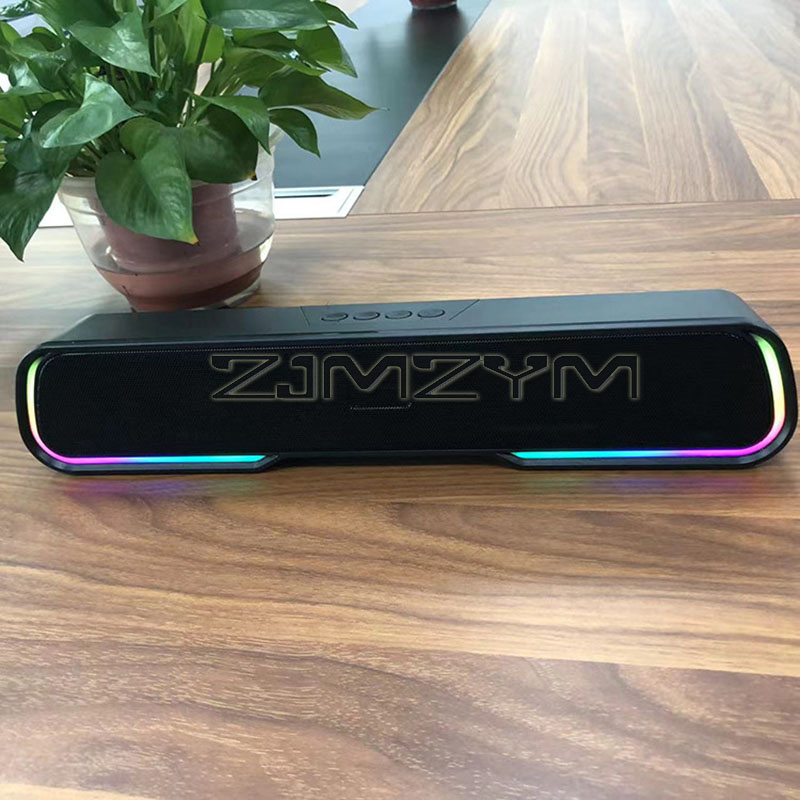 RGB lights Bluetooth Speaker T - Rgb Computer Soundbar For Pc recension och pris