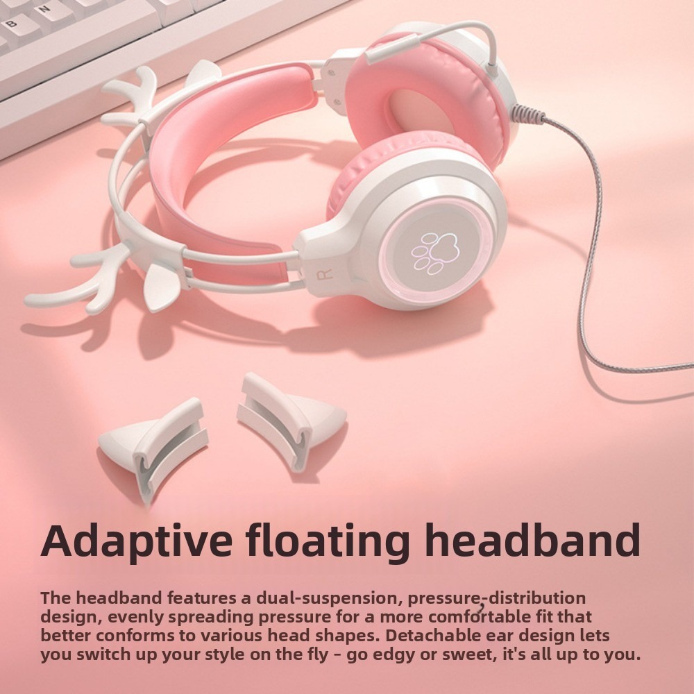 RGB Gaming Earphones with High - Gaming Headset With Mic Rgb recension och pris