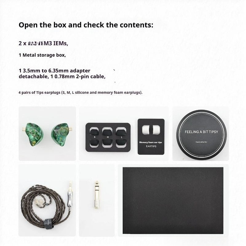 M3 Monitoring Earphones In Ear - In Ear Monitors For Singers recension och pris