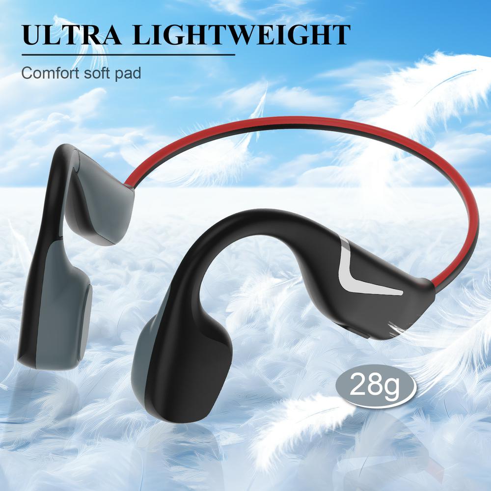 DV68 Pro Bone Conduction Bluet - Bone Conduction Running Headphones recension och pris