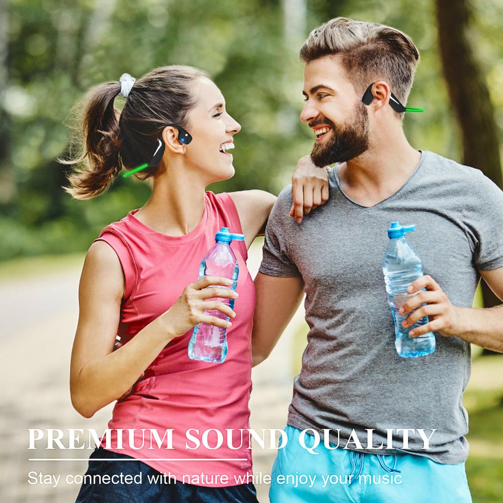 DV68 Pro Bone Conduction Bluet - Bone Conduction Running Headphones recension och pris