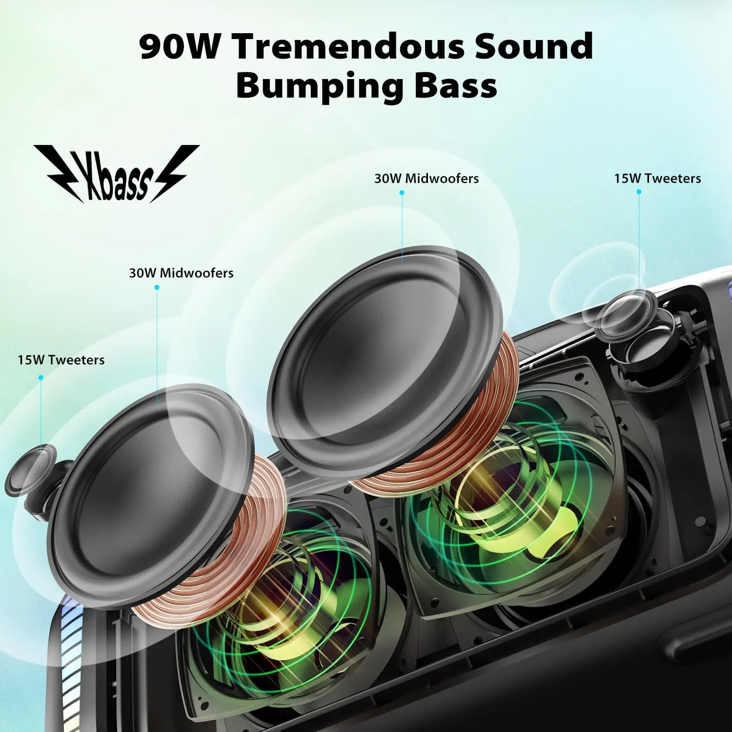 Tribit Portable Bluetooth Spea - Portable Bluetooth Speaker Waterproof Ipx7 recension och pris