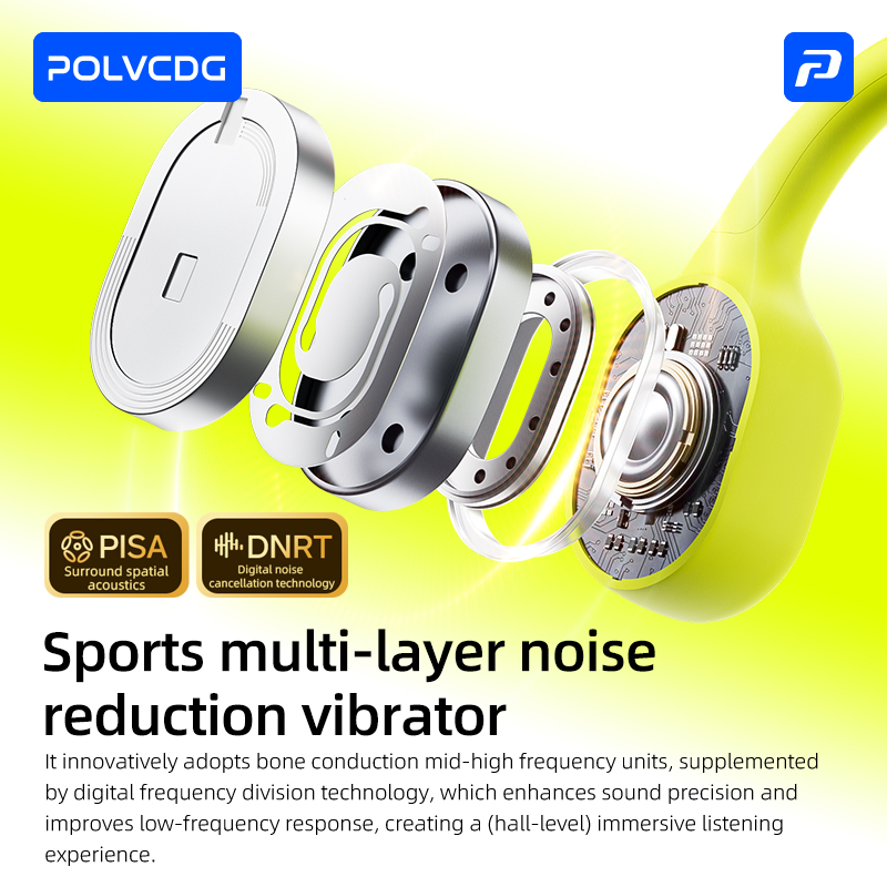 POLVCDG 8G Memory Bone-Conduct - Sleep Mask Headphones Bluetooth recension och pris