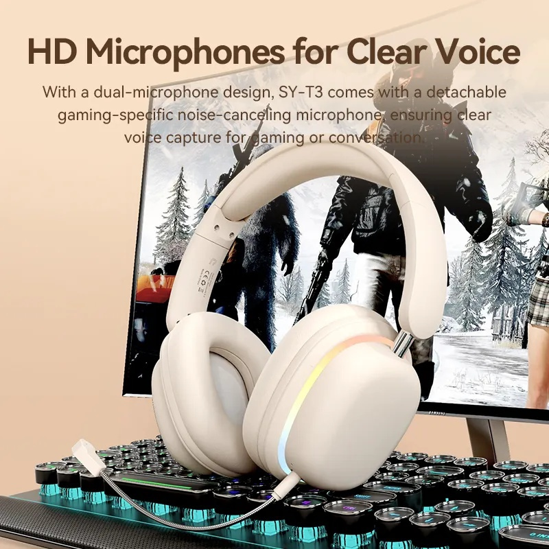 HIFI Stereo Wireless Bluetooth - Gaming Headset With Mic Rgb recension och pris