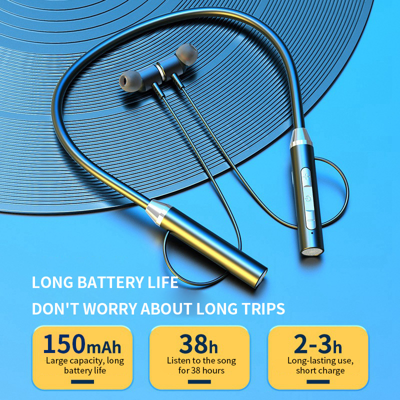 Bluetooth 5.0 Neckband Earphon - Magnetic Neckband Sports Earphones recension och pris